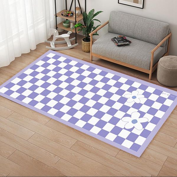 carpets checkerboard flower mat fluffy grid carpet long bedside mats kids play anti-slip area rugs for bedroom living room decor
carpets checkerboard flower mat fluffy grid carpet long bedside mats kids play anti-slip area rugs for bedroom living room decor