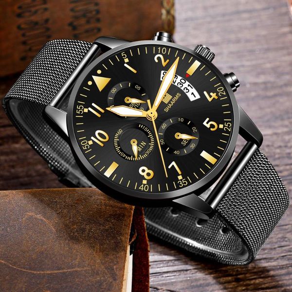 wristwatches fashion mens watches quartz men casual calendar sports relogio masculino watch for, Slivery;brown
wristwatches fashion mens watches quartz men casual calendar sports relogio masculino watch for, Slivery;brown