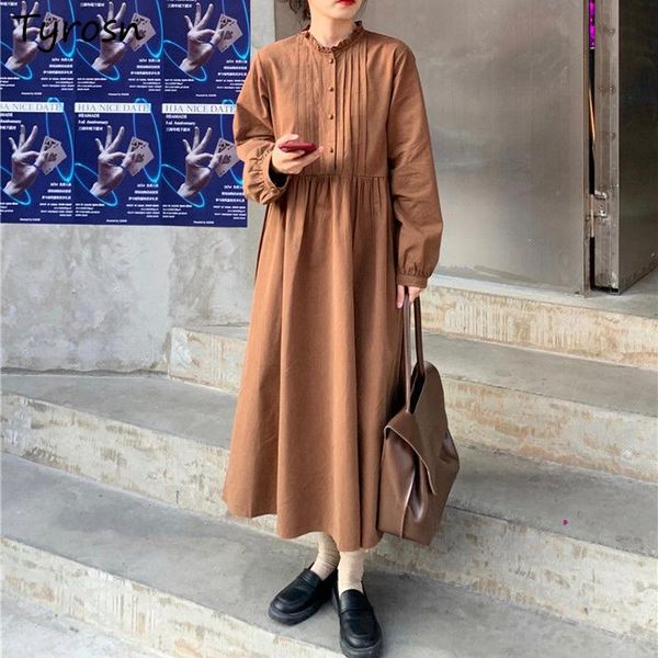 casual dresses long sleeve dress women design edible tree o-neck retro vintage streetwear gentle a-line midi mujer preppy style, Black;gray
casual dresses long sleeve dress women design edible tree o-neck retro vintage streetwear gentle a-line midi mujer preppy style, Black;gray