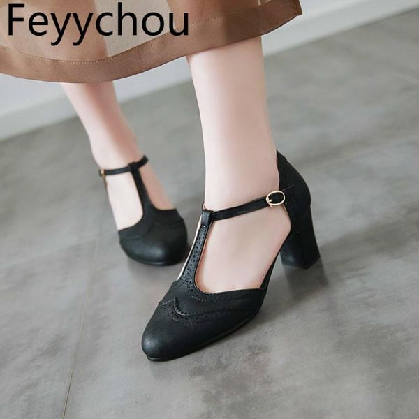 women's pumps high heels pu round toe buckle thick heel t-strap spring autumn 2021 fashion casual beige big size 34-43 dress shoes, Black
women's pumps high heels pu round toe buckle thick heel t-strap spring autumn 2021 fashion casual beige big size 34-43 dress shoes, Black