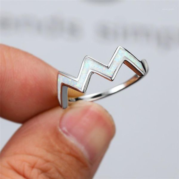 wedding rings luxury female white blue opal ring simple fashion wave bridal engagement classic silver color thin for women1, Slivery;golden
wedding rings luxury female white blue opal ring simple fashion wave bridal engagement classic silver color thin for women1, Slivery;golden