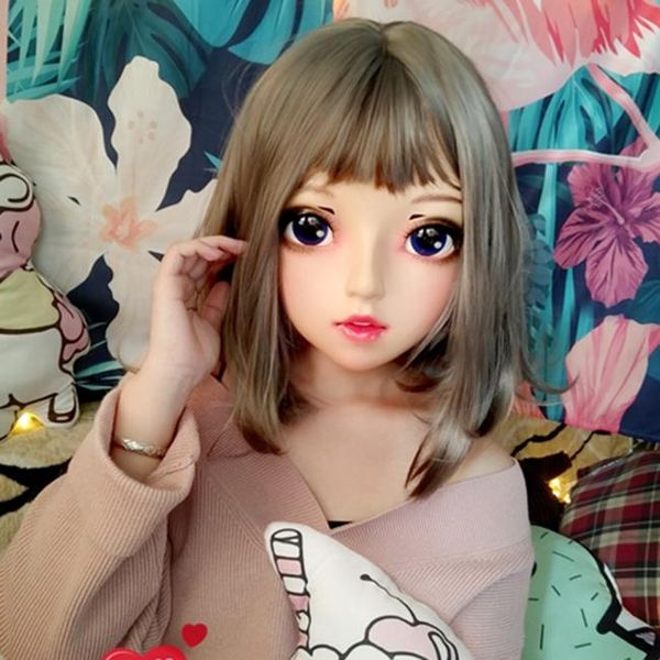 party masks (zhu-04)female sweet girl resin half head kigurumi bjd eyes crossdress cosplay japanese anime role lolita mask with and wig
party masks (zhu-04)female sweet girl resin half head kigurumi bjd eyes crossdress cosplay japanese anime role lolita mask with and wig
