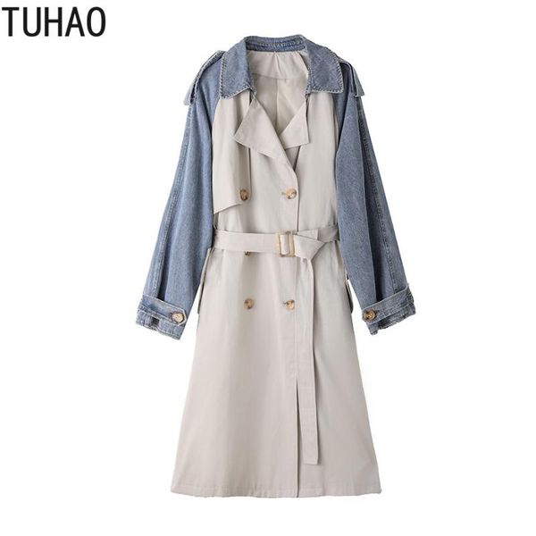 women's trench coats tuhao 2021 autumn winter coat for woman plus size 4xl 3xl large windbreaker denim long wm25, Tan;black
women's trench coats tuhao 2021 autumn winter coat for woman plus size 4xl 3xl large windbreaker denim long wm25, Tan;black