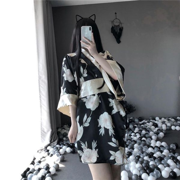ethnic clothing japanese kimono traditional women flower print costume dress japan haori yukata soft silk belt loose casual robe, Red
ethnic clothing japanese kimono traditional women flower print costume dress japan haori yukata soft silk belt loose casual robe, Red