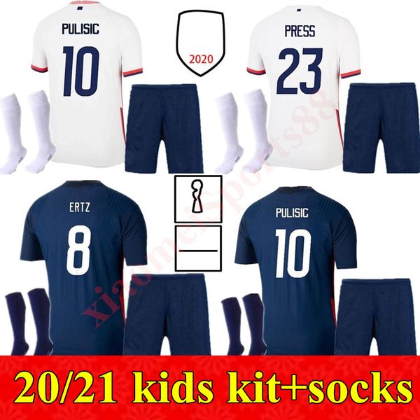 2021 america youth child soccer jersey lloyd morgan rapinoe heath ertz dempsey bradley pulisic 20 21 home away kids kit football uniform, Black
2021 america youth child soccer jersey lloyd morgan rapinoe heath ertz dempsey bradley pulisic 20 21 home away kids kit football uniform, Black