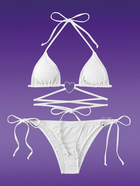 romwe gemini heart ring linked triangle bikini swimsuit v6gl#, White;black
romwe gemini heart ring linked triangle bikini swimsuit v6gl#, White;black