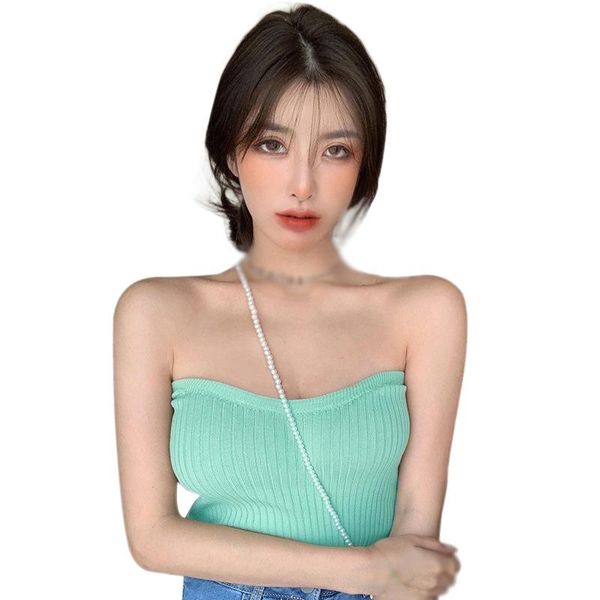 women's tanks & camis one-shoulder tube with vest women summer casual wear tight-fitting high-waist short knit tank, White
women's tanks & camis one-shoulder tube with vest women summer casual wear tight-fitting high-waist short knit tank, White