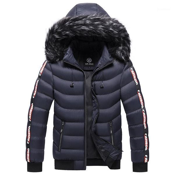 men's down & parkas winter men plus velvet parka coat fur collar hooded thick warm jacket multi-pocket casual m-5xl, Black
men's down & parkas winter men plus velvet parka coat fur collar hooded thick warm jacket multi-pocket casual m-5xl, Black