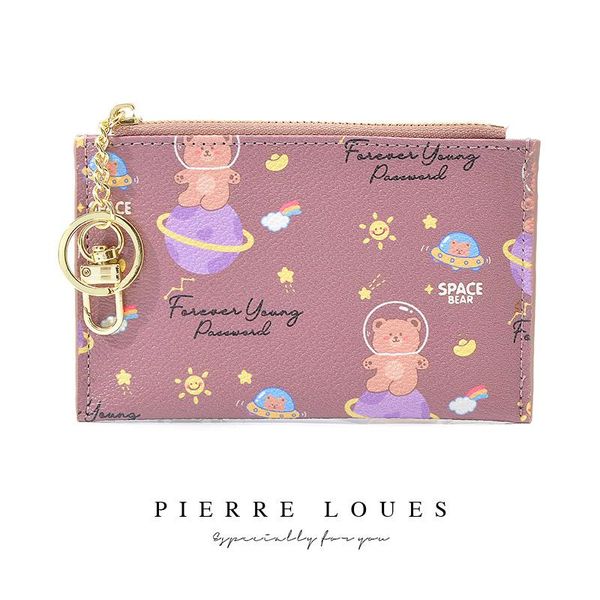 card holders fashionable pu leatherd cartoon pattern large capacity zipper square lady multifunctional holder, Brown;gray
card holders fashionable pu leatherd cartoon pattern large capacity zipper square lady multifunctional holder, Brown;gray