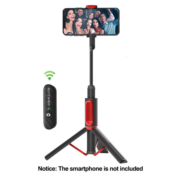 

mounts selfie monopods bw-bs10 portable bluetooth stick with tripod extendable foldable monopod for iphone 11 x