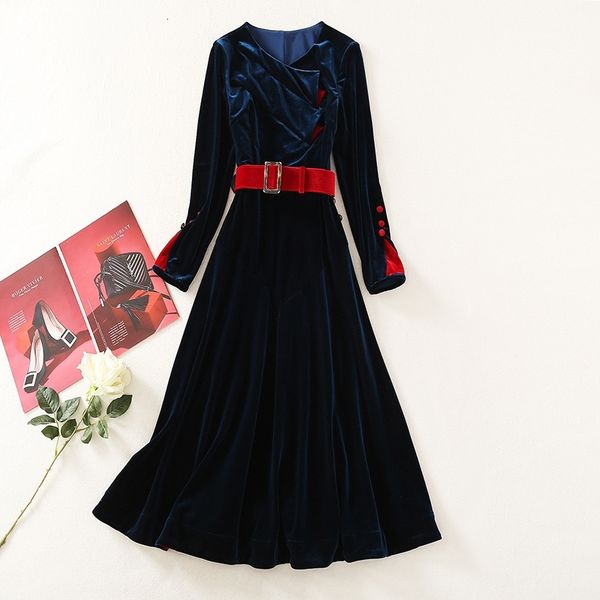 casual dresses quality kz03110 high fashion female spring dress luxury brand european design party zxjl, Black;gray
casual dresses quality kz03110 high fashion female spring dress luxury brand european design party zxjl, Black;gray