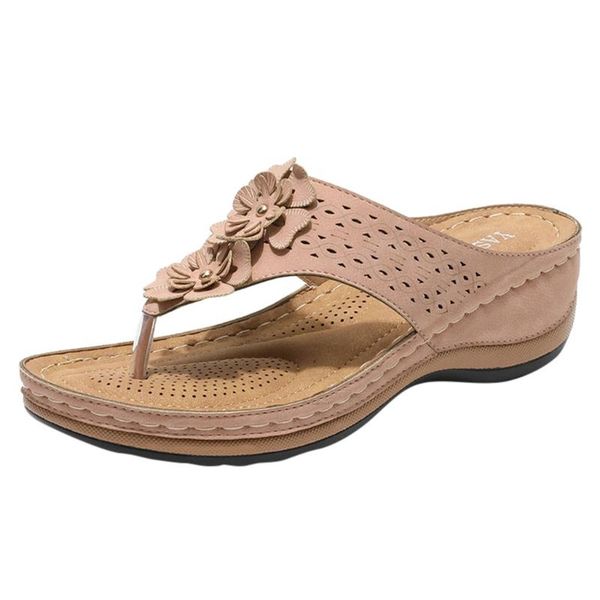 women's fashion casual floral flip flops sandals wedges shoes outdoor slippers women flat beach slides #50, Black
women's fashion casual floral flip flops sandals wedges shoes outdoor slippers women flat beach slides #50, Black