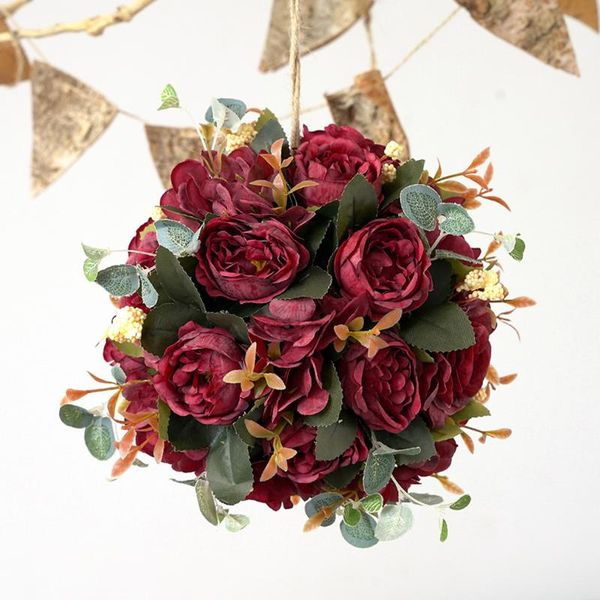 decorative flowers & wreaths silk peony ball 20cm for wedding centerpiece home party hydrangea decoration
decorative flowers & wreaths silk peony ball 20cm for wedding centerpiece home party hydrangea decoration