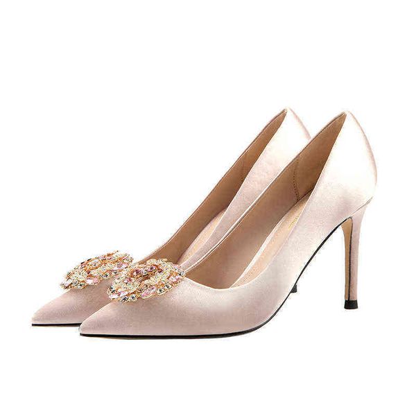 single shoe women's shallow mouth metal rhintone round buckle pointed high heels ins versatile sho
single shoe women's shallow mouth metal rhintone round buckle pointed high heels ins versatile sho