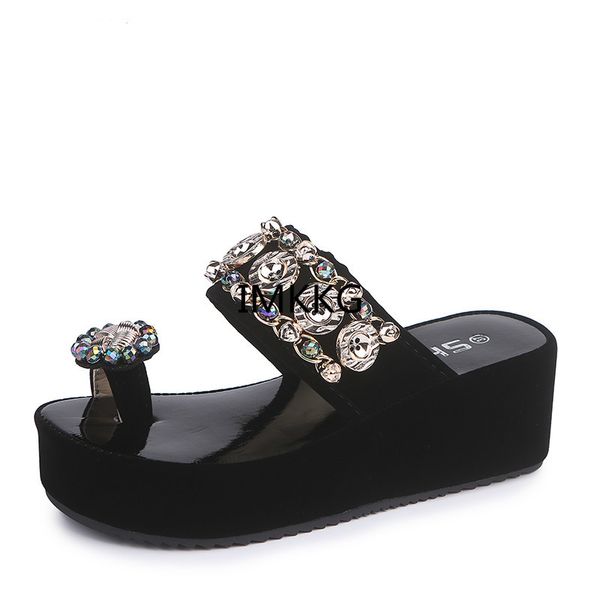 women shoes platform gladiator sandals women summer wedges slipper crystal sandal flat platform summer women slipper m325, Black
women shoes platform gladiator sandals women summer wedges slipper crystal sandal flat platform summer women slipper m325, Black