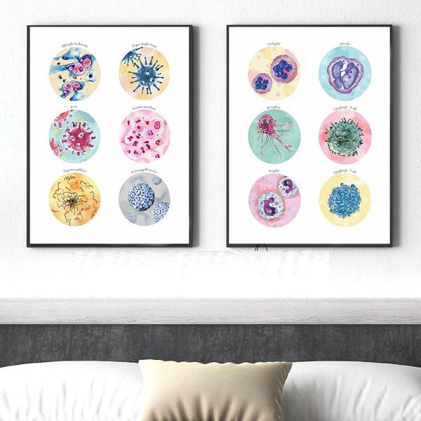 paintings microbiology bacteria microbe art print poster science wall canvas painting picture defensive cells biology study
paintings microbiology bacteria microbe art print poster science wall canvas painting picture defensive cells biology study