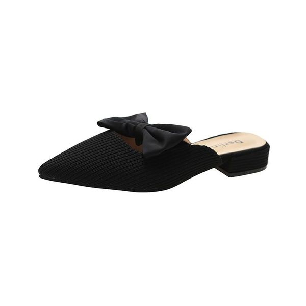 slippers pointed toe casual low flat shoes female slides butterfly-knot loafers slipers women soft luxury cover 2021 fabric pu, Black
slippers pointed toe casual low flat shoes female slides butterfly-knot loafers slipers women soft luxury cover 2021 fabric pu, Black