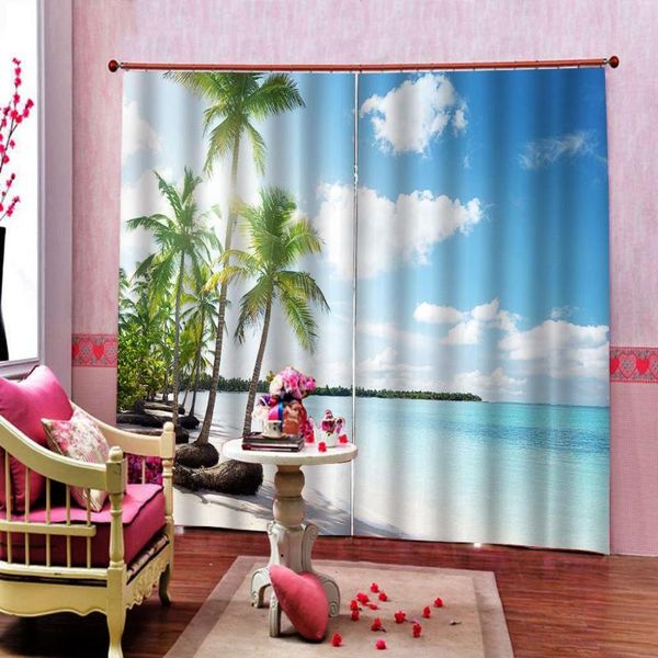curtain & drapes sea landscape beach coconut tree large window for living room bedroom sunshade blackout sets 2 panels with hooks
curtain & drapes sea landscape beach coconut tree large window for living room bedroom sunshade blackout sets 2 panels with hooks
