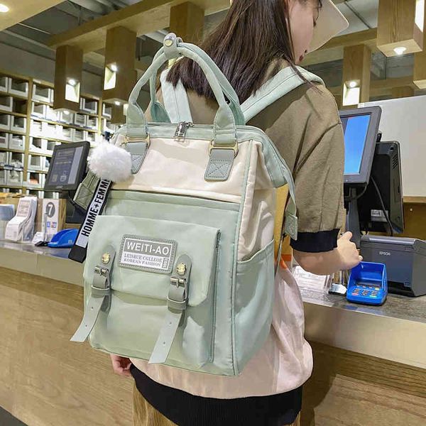 backpack large nylon school bag, women's purse, for students and adolescents, travel shoulder bag f8zc
backpack large nylon school bag, women's purse, for students and adolescents, travel shoulder bag f8zc