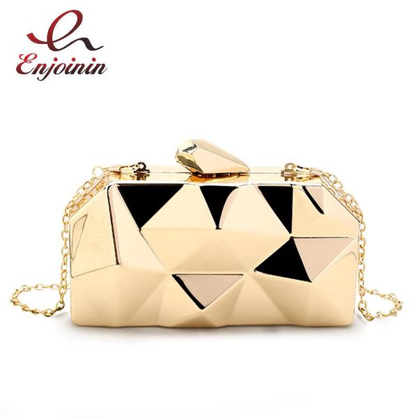 evening bags women's fashion metal hexagon clutches mini black party night silver gold box chain shoulder bag higher quality
evening bags women's fashion metal hexagon clutches mini black party night silver gold box chain shoulder bag higher quality