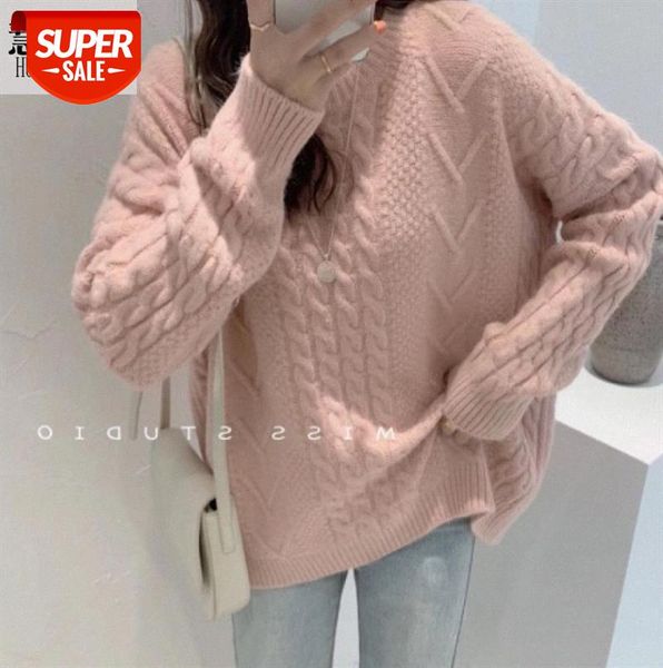 high-end temperament loose lazy wind twist pullover women wear mori female students outside #w65s, Black;gray
high-end temperament loose lazy wind twist pullover women wear mori female students outside #w65s, Black;gray