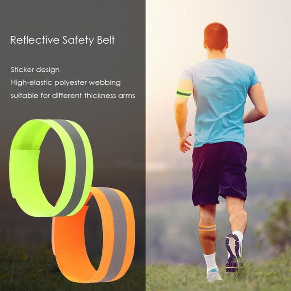 night reflective safety arm belt jogging wristbands outdoor running cycling for cycle biking entertainment elbow & knee pads, Black;gray
night reflective safety arm belt jogging wristbands outdoor running cycling for cycle biking entertainment elbow & knee pads, Black;gray