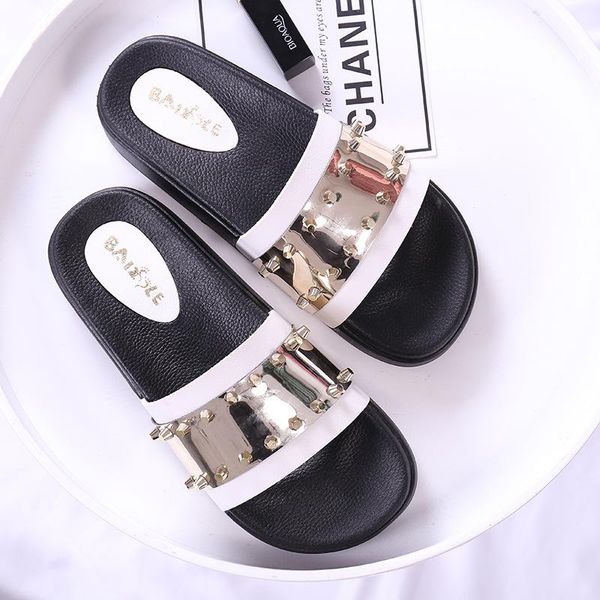 slippers women female platform shoes flip flops summer woman 2021 rivet bling beach women's sandals slides, Black
slippers women female platform shoes flip flops summer woman 2021 rivet bling beach women's sandals slides, Black