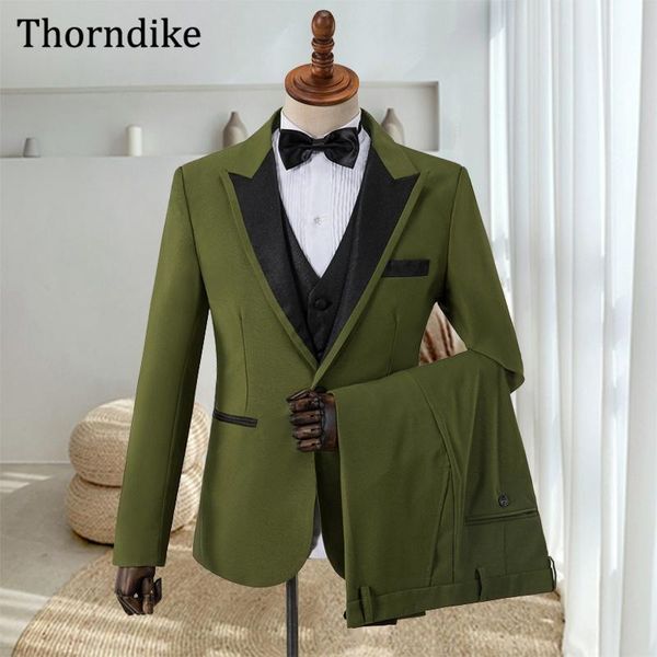 gwenhwyfar army green men's suit,custom made peaked lapel groom tuxedos for wedding party wear terno masculino,3 pcs pants set suits &, White;black
gwenhwyfar army green men's suit,custom made peaked lapel groom tuxedos for wedding party wear terno masculino,3 pcs pants set suits &, White;black