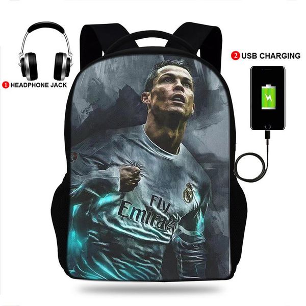 backpack buleflyer cr7 print backpacks boys/girls school bags lapteenage notebook usb charge mochila
backpack buleflyer cr7 print backpacks boys/girls school bags lapteenage notebook usb charge mochila