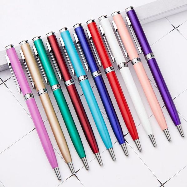 ballpoint pens 3pcs colorful pen metal material promotional stainless steel rod rotating ball for school stationery, Blue;orange
ballpoint pens 3pcs colorful pen metal material promotional stainless steel rod rotating ball for school stationery, Blue;orange
