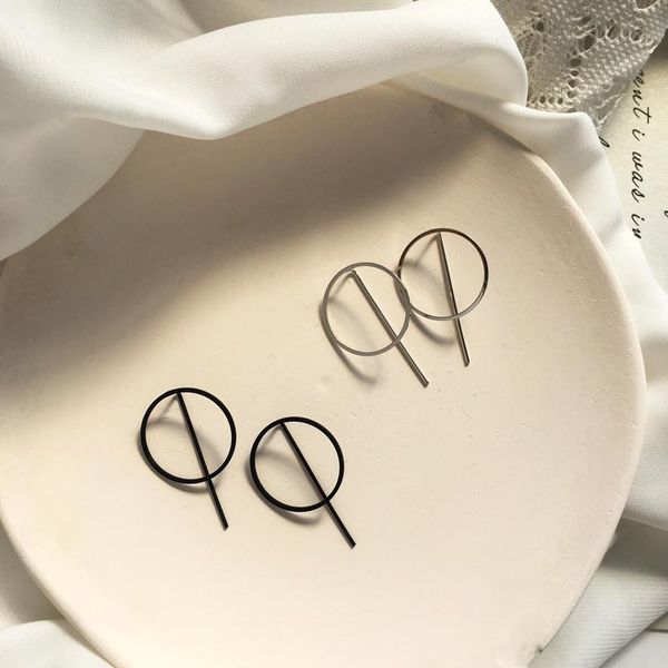 stud stylish simple chic geometric circular front and back earrings 2401, Golden;silver
stud stylish simple chic geometric circular front and back earrings 2401, Golden;silver