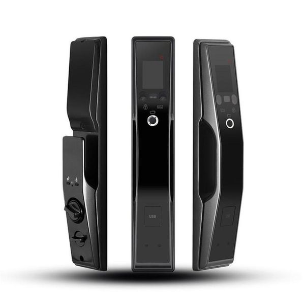 fx90 fingerprint face recognition door lock automatic household anti-theft password brush black + exquisite retail box
fx90 fingerprint face recognition door lock automatic household anti-theft password brush black + exquisite retail box
