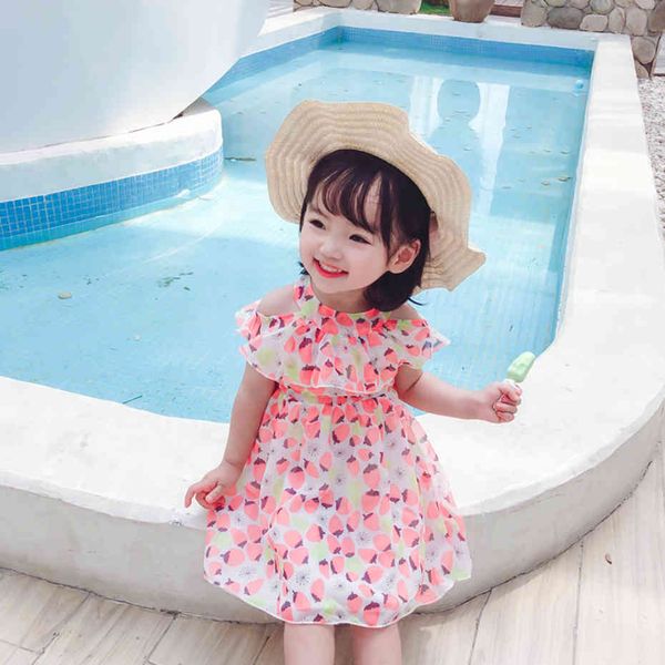 kids dresses for girls floral pattern girl beach dress casual style party dress for children summer children's clothing 210412, Red;yellow
kids dresses for girls floral pattern girl beach dress casual style party dress for children summer children's clothing 210412, Red;yellow