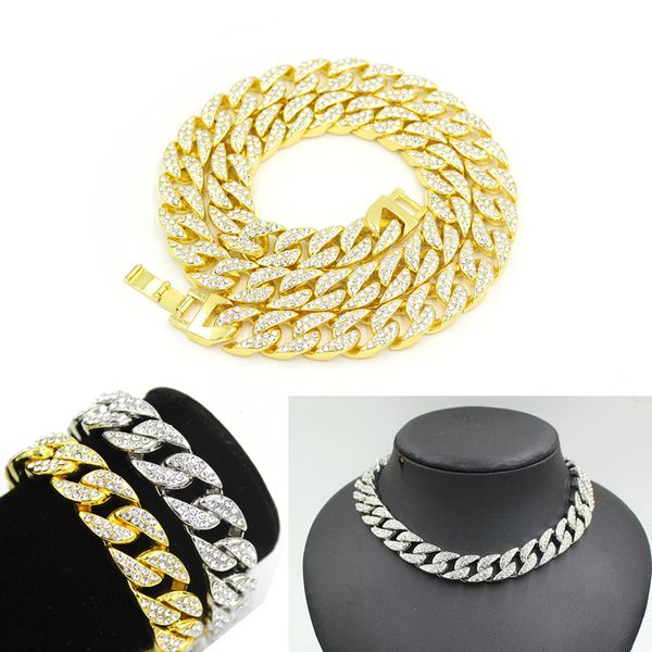 womens mens 14mm iced out miami cuban curb chain link necklace bracelet hip hop necklaces rapper jewelry for men women gifts, Silver
womens mens 14mm iced out miami cuban curb chain link necklace bracelet hip hop necklaces rapper jewelry for men women gifts, Silver