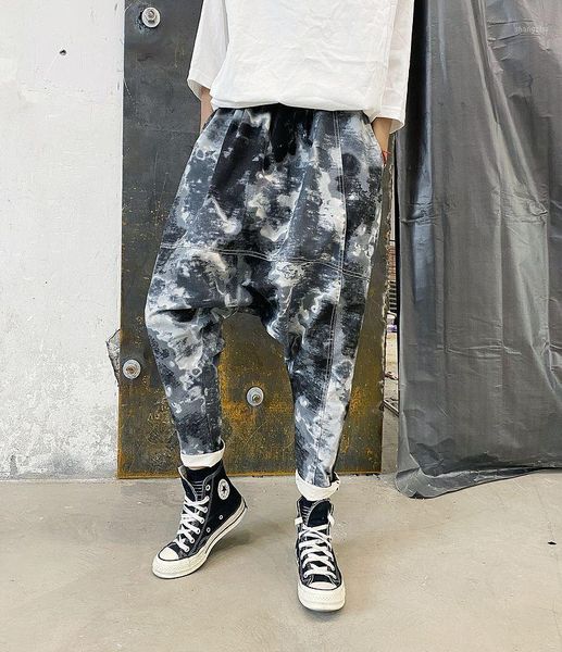 women's pants & capris 2021 autumn women harem elastic waist camouflage print loose oversize gothic streetwear trousers femme japan sty, Black;white
women's pants & capris 2021 autumn women harem elastic waist camouflage print loose oversize gothic streetwear trousers femme japan sty, Black;white