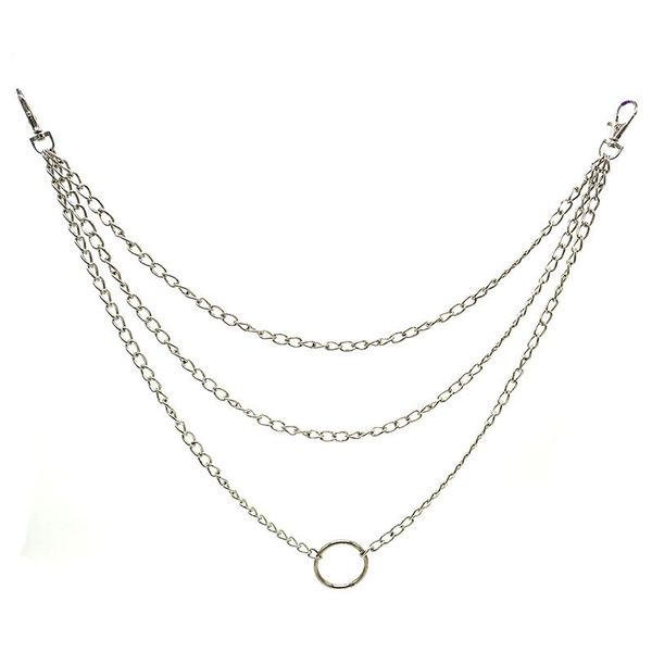 keychains three strands metal wallet chain 3 layer rock punk hook portachiavi biker trousers pant waist link belt key chains men jewelry, Silver
keychains three strands metal wallet chain 3 layer rock punk hook portachiavi biker trousers pant waist link belt key chains men jewelry, Silver