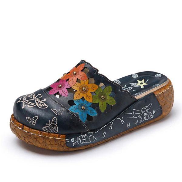 slippers women summer sandals flip flop beach ethnic floral thick heel platform casual shoes zapatillas, Black
slippers women summer sandals flip flop beach ethnic floral thick heel platform casual shoes zapatillas, Black