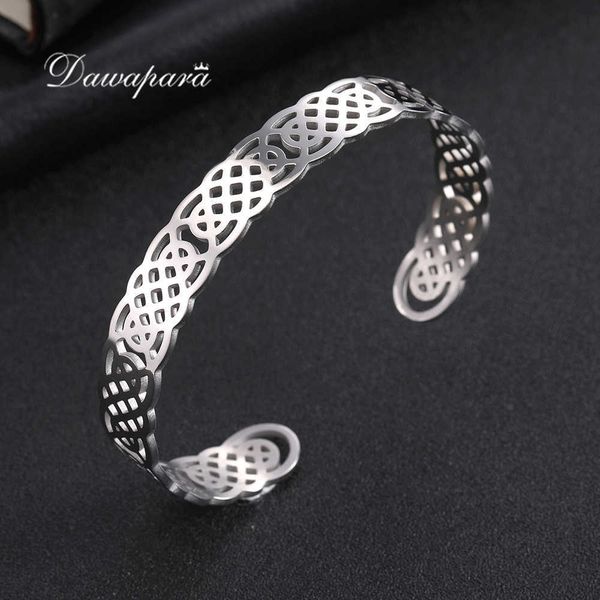 dawapara new viking hollow geometric bangle stainless steel wicca jewelry golden cuff bangles dropshipping q0719, Black
dawapara new viking hollow geometric bangle stainless steel wicca jewelry golden cuff bangles dropshipping q0719, Black