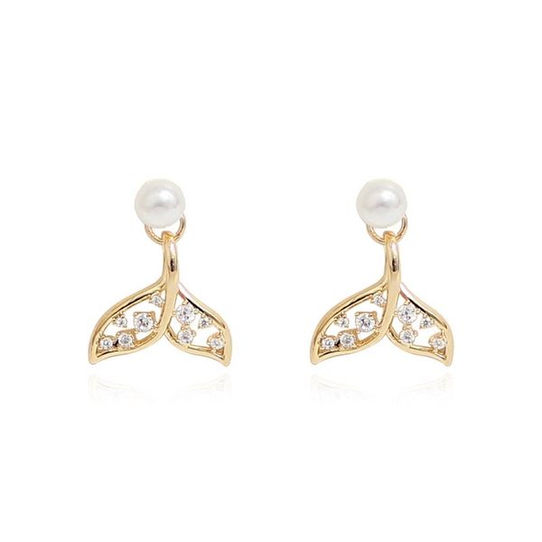 earrings & necklace fashion short paragraph inlaid acrylic mermaid simple style women, Silver
earrings & necklace fashion short paragraph inlaid acrylic mermaid simple style women, Silver