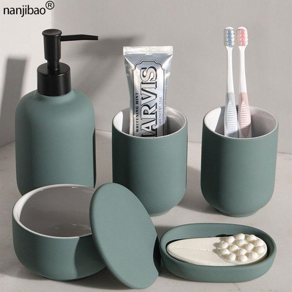 bath accessory set nanjibao creative ceramic bathroom accessories lotion bottle mouth cup soap tray storage tank nordic simple household ite
bath accessory set nanjibao creative ceramic bathroom accessories lotion bottle mouth cup soap tray storage tank nordic simple household ite