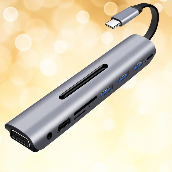 hubs in 1 type adapter to vga usb 3.0 hub sd/tf reader pd port audio for notebook flash drives deskpc (grey)
hubs in 1 type adapter to vga usb 3.0 hub sd/tf reader pd port audio for notebook flash drives deskpc (grey)