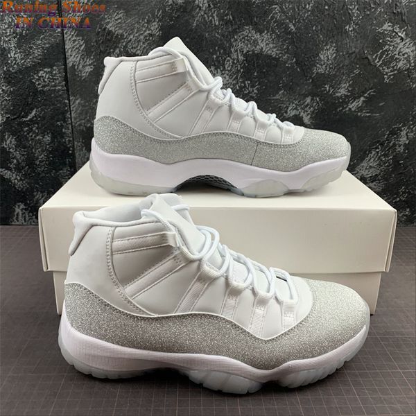 white silver 11 mens basketball designer shoes jumpman xi outdoor sports sneakers with box size us5.5-13
white silver 11 mens basketball designer shoes jumpman xi outdoor sports sneakers with box size us5.5-13