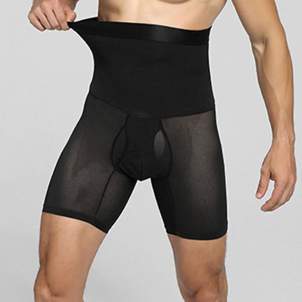 men fitness sports breathable control shaper pants see-through high waist underwear stretchy elastic shaping cropped men's body shapers, Black;brown
men fitness sports breathable control shaper pants see-through high waist underwear stretchy elastic shaping cropped men's body shapers, Black;brown