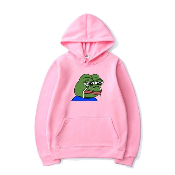 men's hoodies & sweatshirts funny print sad frog solid pullover hip hop fleece hoody 2021 streetwear clothes unisex, Black
men's hoodies & sweatshirts funny print sad frog solid pullover hip hop fleece hoody 2021 streetwear clothes unisex, Black