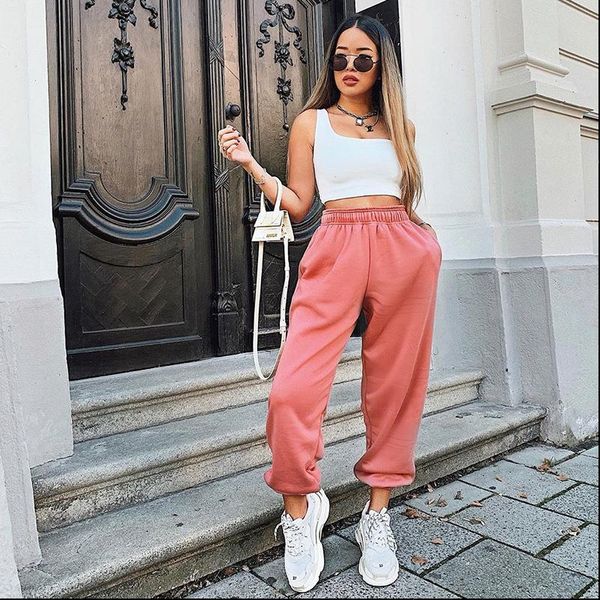 womens capris candy color pink jogger pants women high waist trousers loose fit ladies casual harem fashion sweatpants, Black;white
womens capris candy color pink jogger pants women high waist trousers loose fit ladies casual harem fashion sweatpants, Black;white
