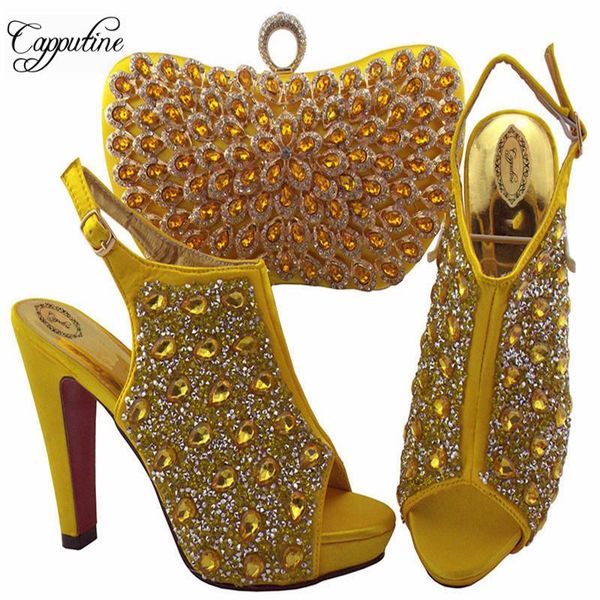 capputine 2021 african fashion crsytal shoes and bags set italian pumps bag for wedding dress, Black
capputine 2021 african fashion crsytal shoes and bags set italian pumps bag for wedding dress, Black