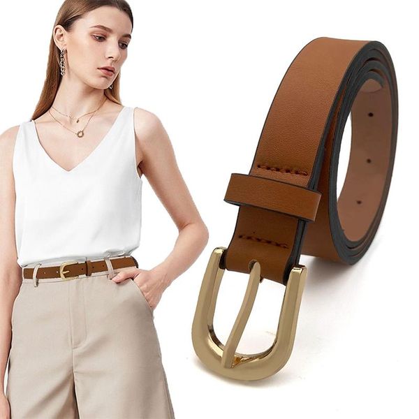 belts 2021 ladies belt pin buckle all-match women's clothes decorative trousers genuine leather woman for dress, Black;brown
belts 2021 ladies belt pin buckle all-match women's clothes decorative trousers genuine leather woman for dress, Black;brown