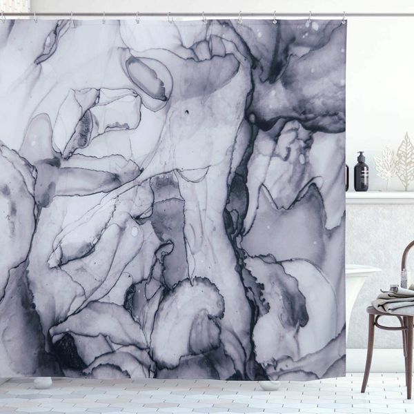 abstract fabric shower curtain, 72-inch pastel grey ombre ink art painting kids bathroom shower curtain sets, heavy weighted
abstract fabric shower curtain, 72-inch pastel grey ombre ink art painting kids bathroom shower curtain sets, heavy weighted