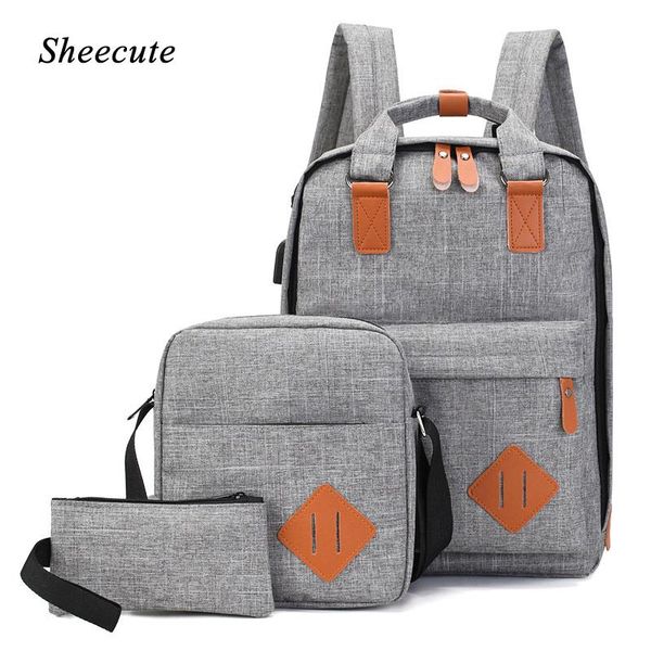 backpack travel school bags for teenage girls usb charging lapwomen waterproof high capacity men
backpack travel school bags for teenage girls usb charging lapwomen waterproof high capacity men