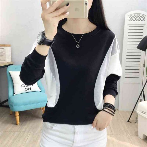 long sleeve femme casual sweatshirt womens pullover o-neck sweatshirts ladies plus size sudaderas de mujer, Black
long sleeve femme casual sweatshirt womens pullover o-neck sweatshirts ladies plus size sudaderas de mujer, Black